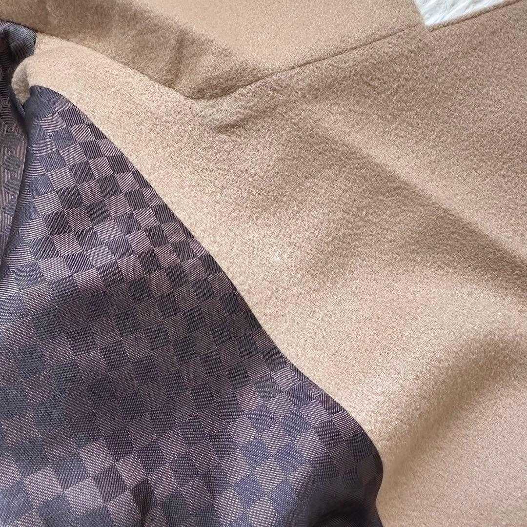 美品✨Moncada カシミヤ100%チェスターコート　ダブル　ロング　キャメル