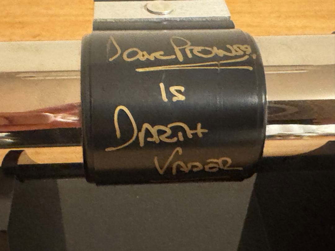 ICONS Darth Vader Lightsaber サイン入 大幅値引き