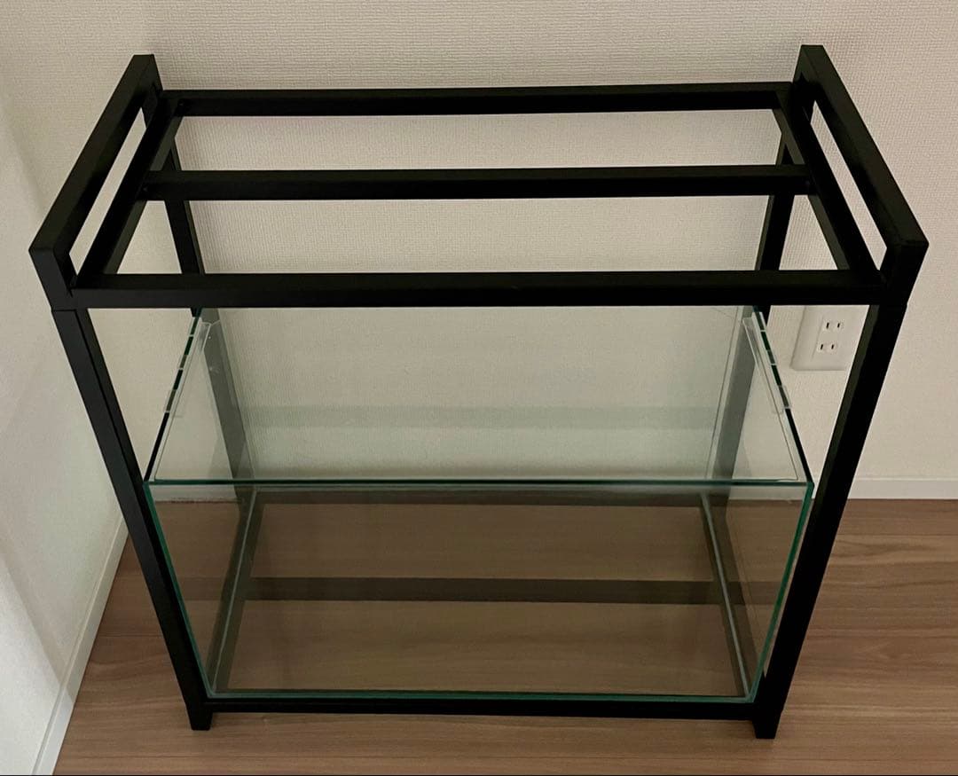 【USED】 コトブキ工芸 60cmガラス水槽 GEXスタンド付き