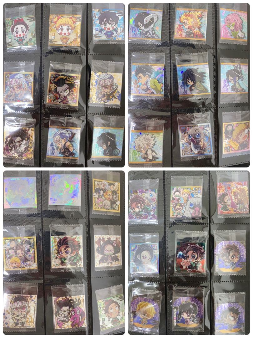 鬼滅の刃ディフォルメシール 其の壱～十 コンプ