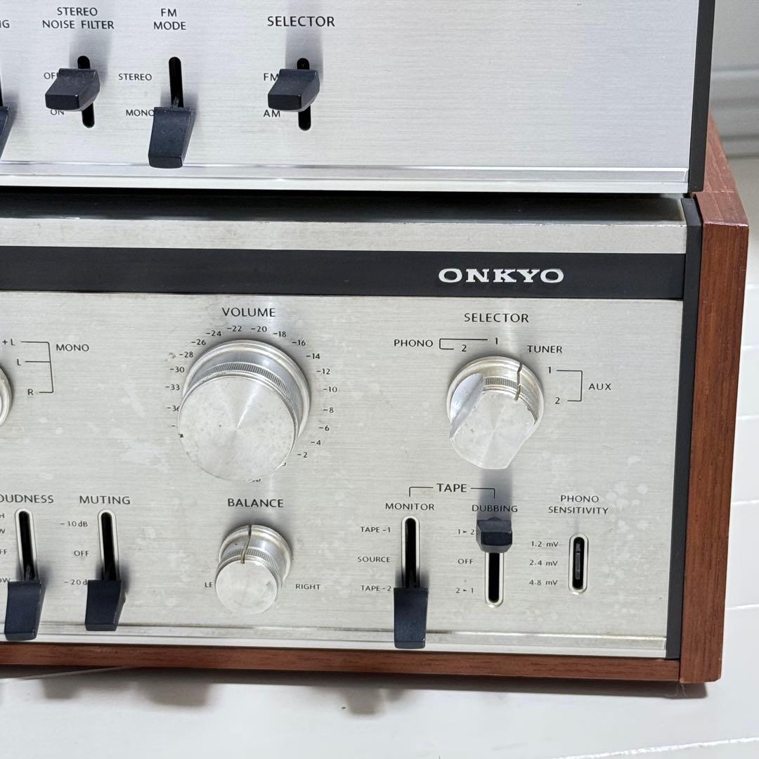 ONKYO A-722mkII/150 T-466 MKII プリメインアンプ