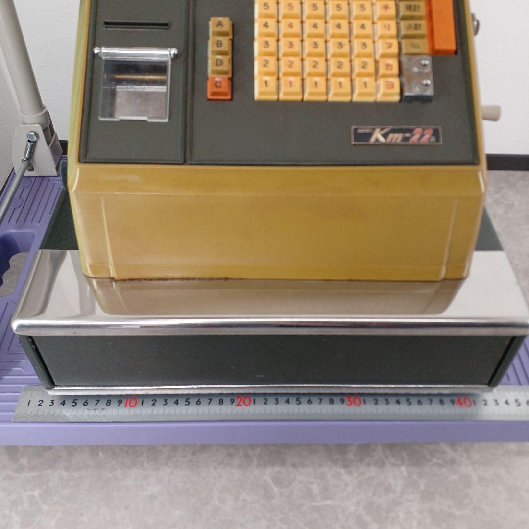 送料込み☆昭和レトロ【レジスター】キング工業　KM-22