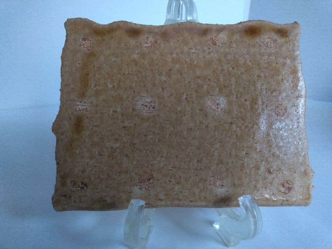 岩月竹光 作　黄瀬戸  巻板皿　5枚セット