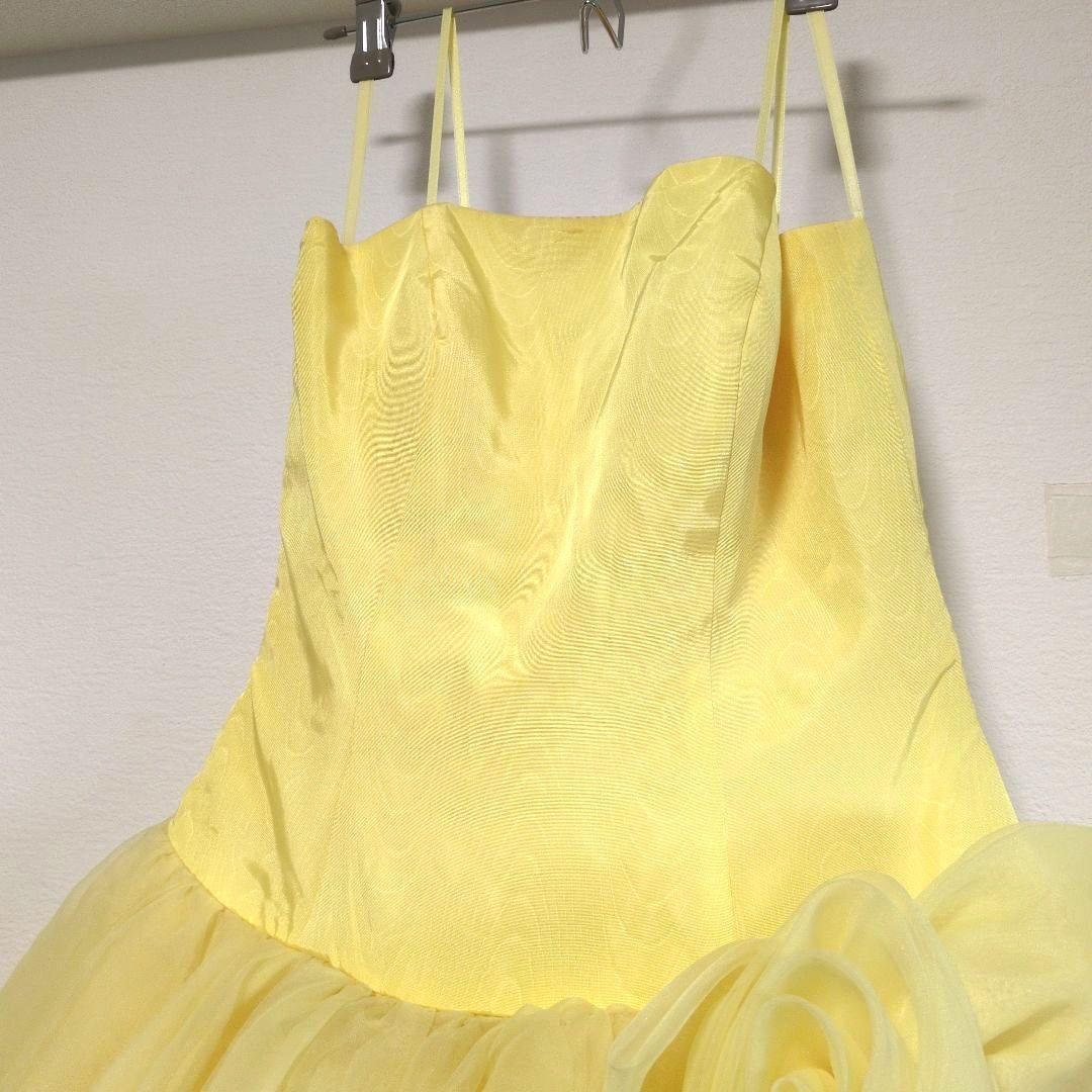 【Dress Block】カラードレス イエロー 9号ステージ衣装 ウエディング