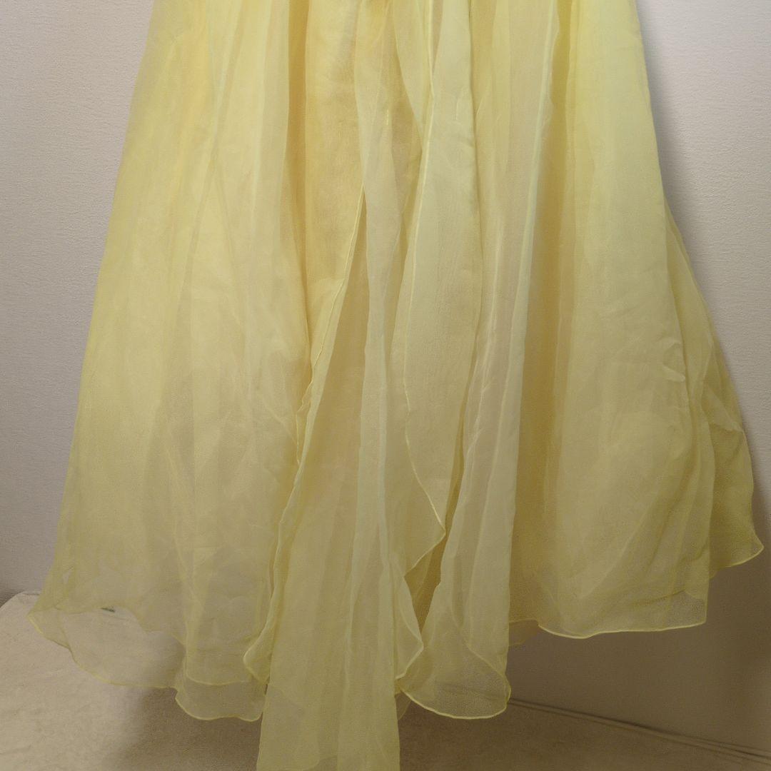 【Dress Block】カラードレス イエロー 9号ステージ衣装 ウエディング