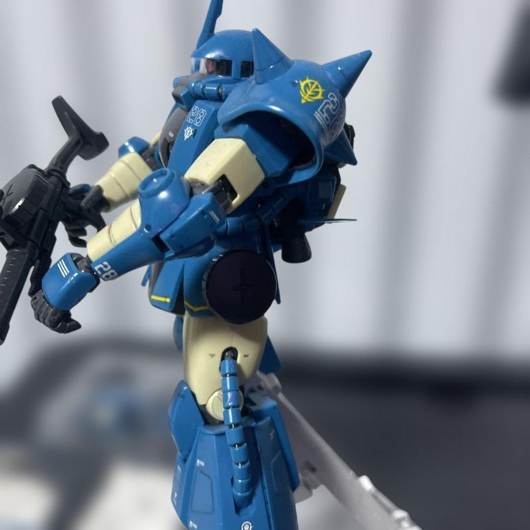 MG1/100ロバートギリアム専用ザクⅡと MGアナベルガトー専用ザクⅡの2体