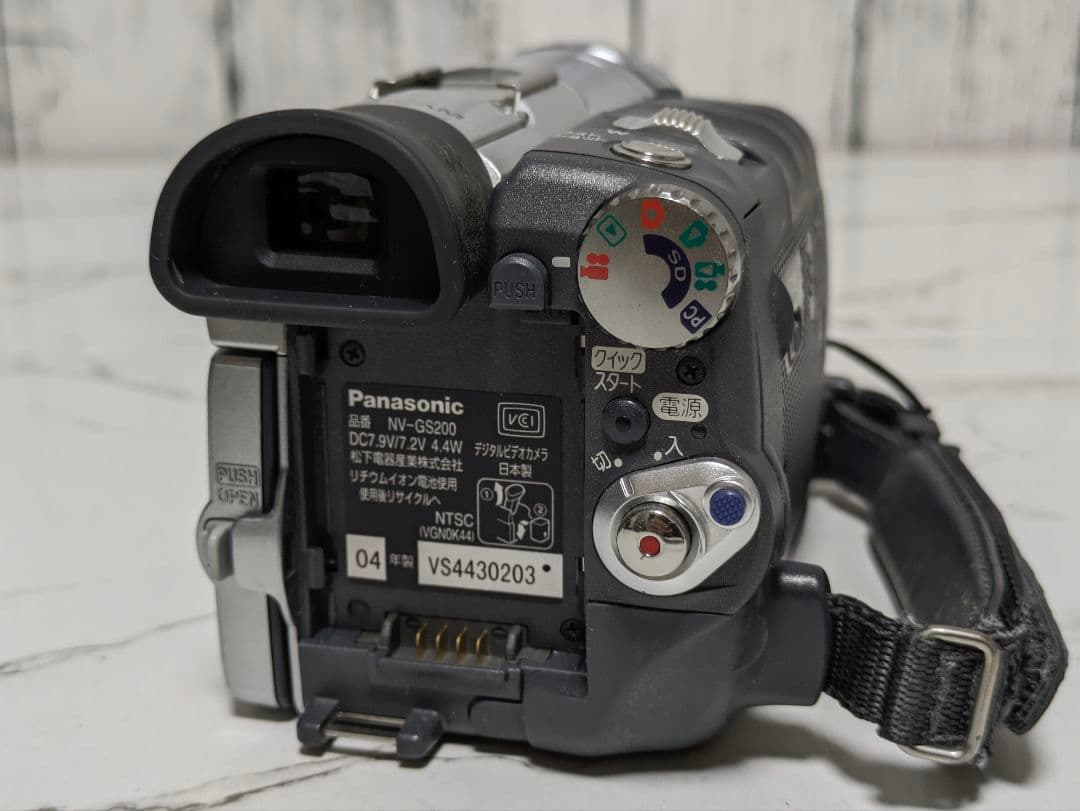 ② Panasonic　NV-GS200　MiniDV対応　豪華セット