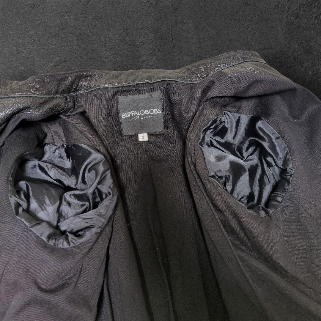 BUFFALOBOBS 匠レザー シングルライダース IDEAL ZIP