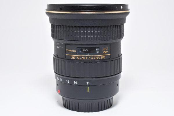 レンズ(ズーム) Tokina AT-X Pro SD 11-20mm F2.8 Canon