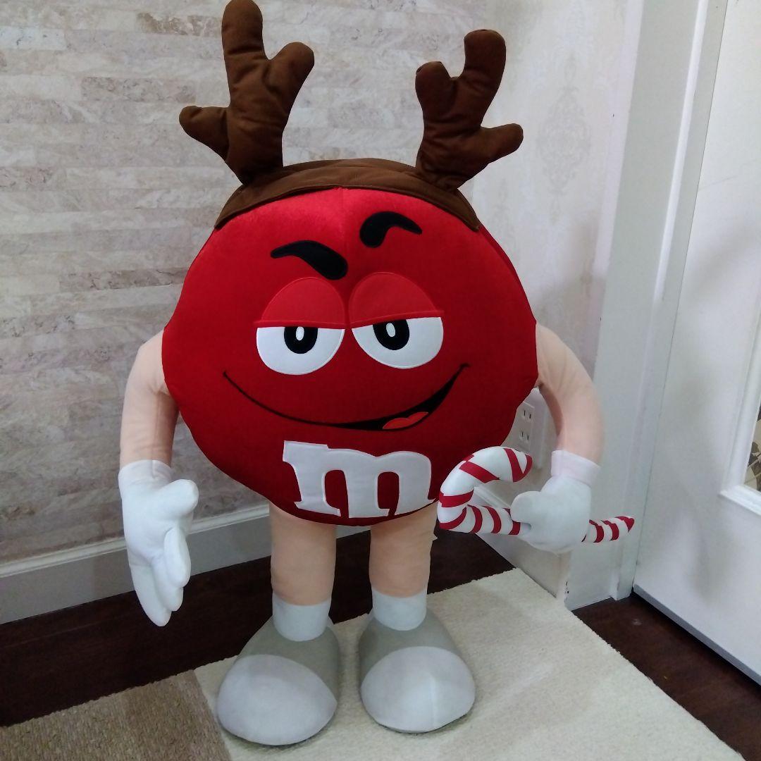 【 nini 】m&m's BIGトナカイぬいぐるみ