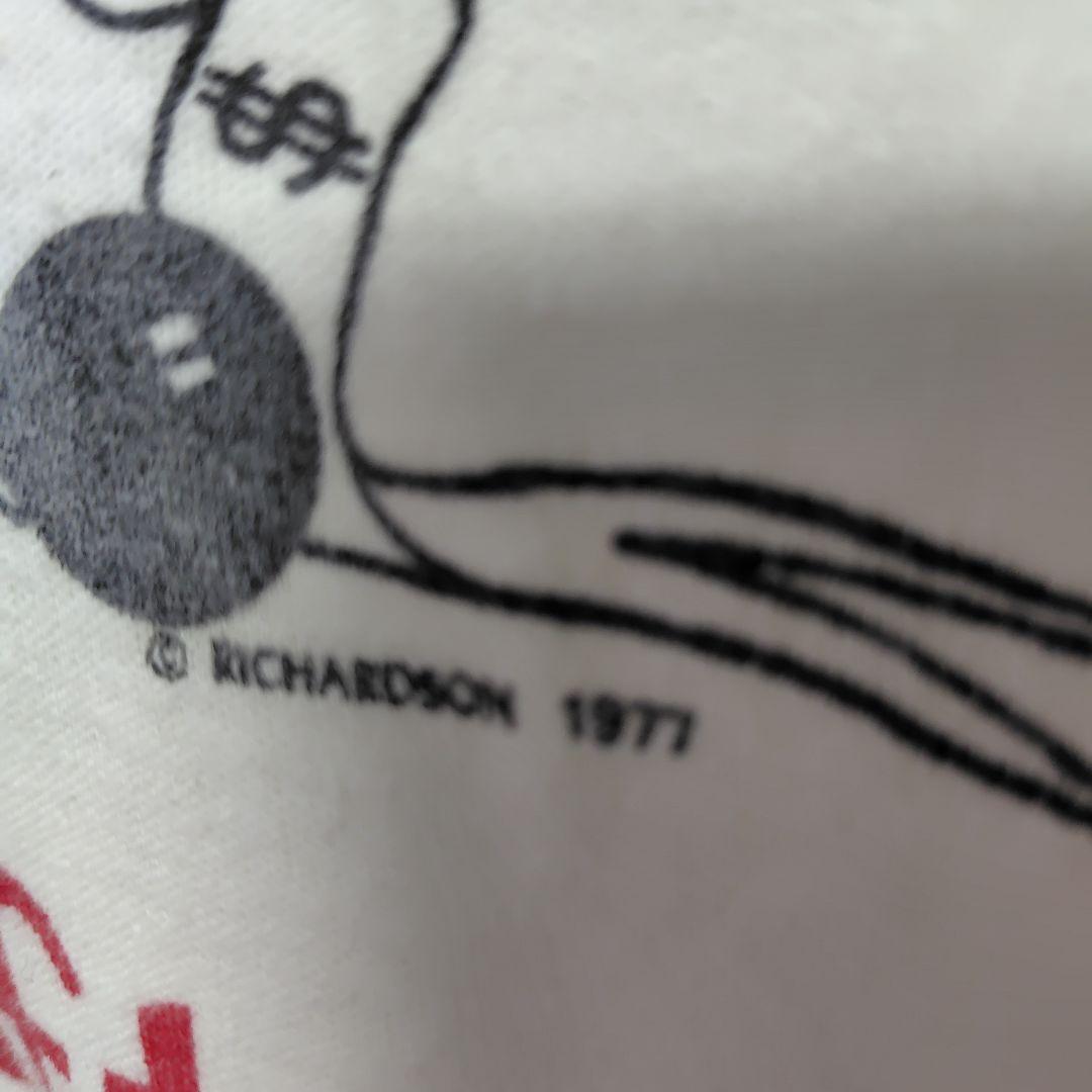 70s 80 染み込みプリント　スペシャルビンテージ　ハーレー