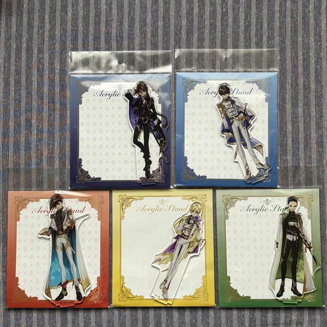 新機動戦記ガンダムW knight style アクリルスタンド 全5種