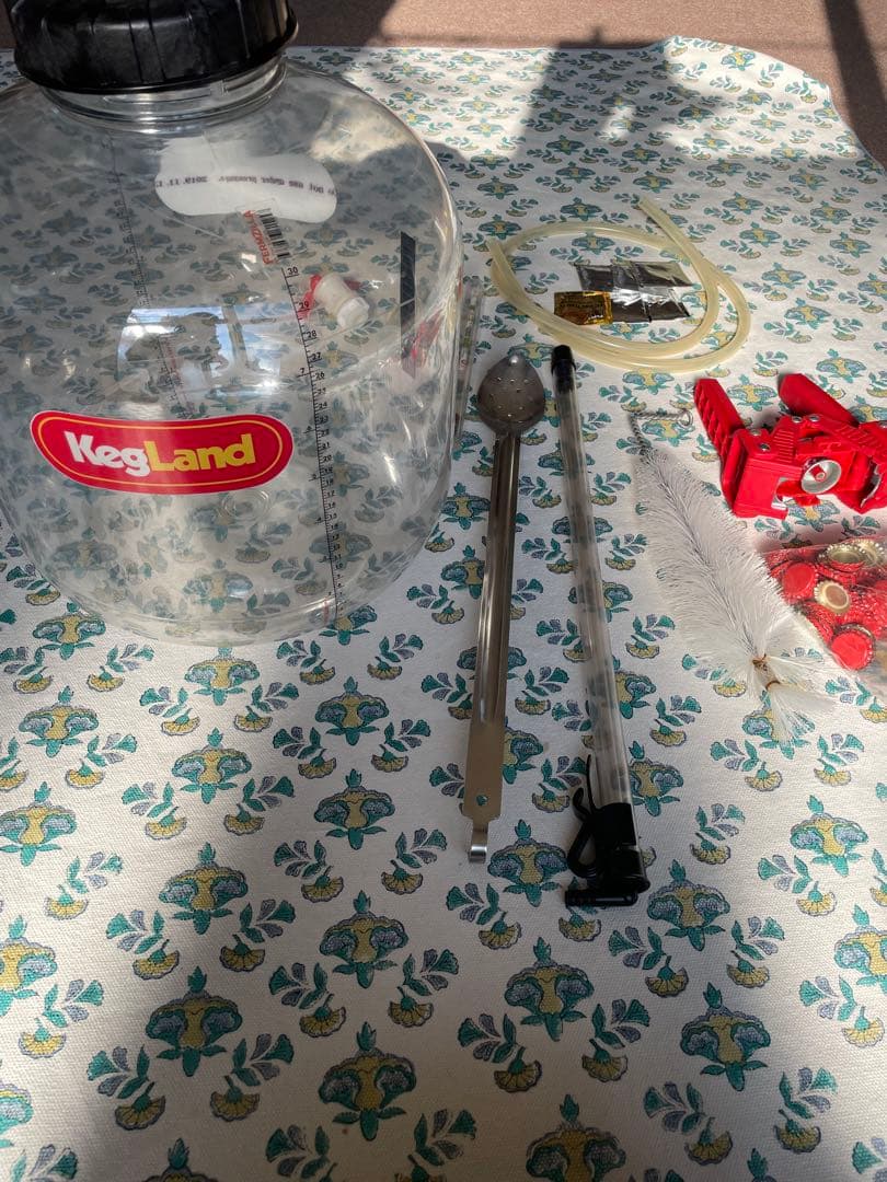 KegLand ハンドメイドビール大容量容器と付属品セット
