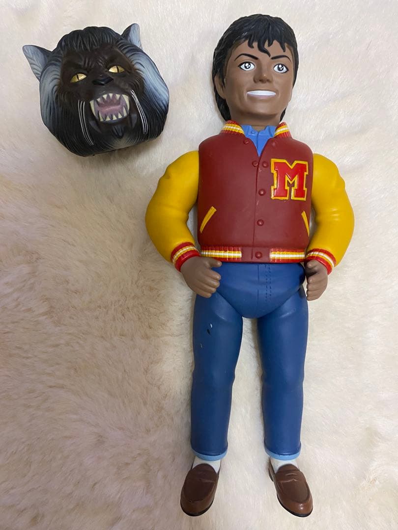 マイケル・ジャクソン　マルサン　ソフビ　スリラー　狼男