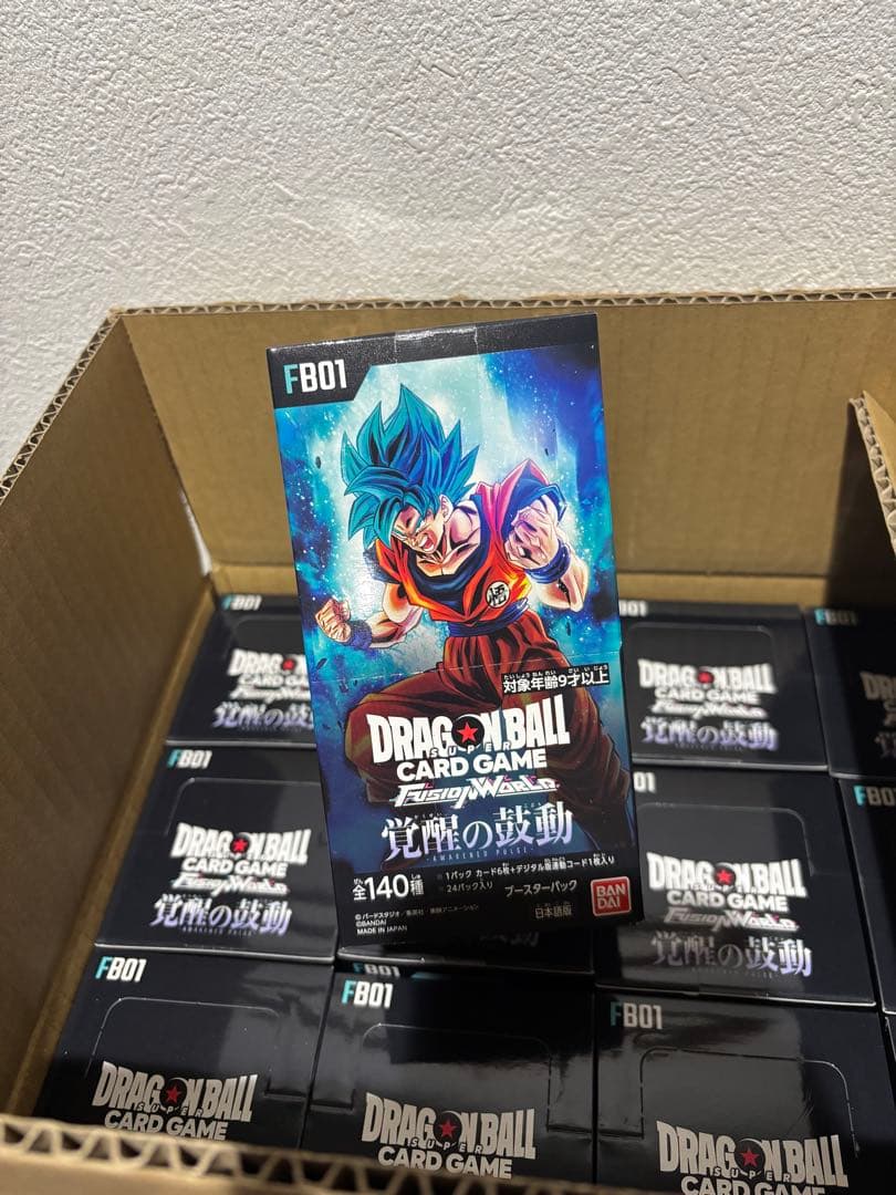【新品•未開封BOX】ドラゴンボールフュージョンワールド　覚醒の鼓動　カートン