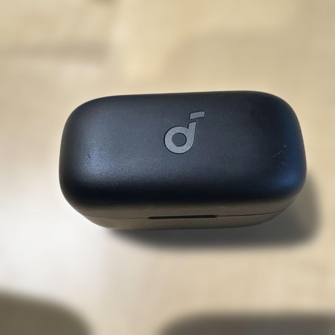 AeroClip ブラック ワイヤレスイヤホン　イヤーカフ型　片耳