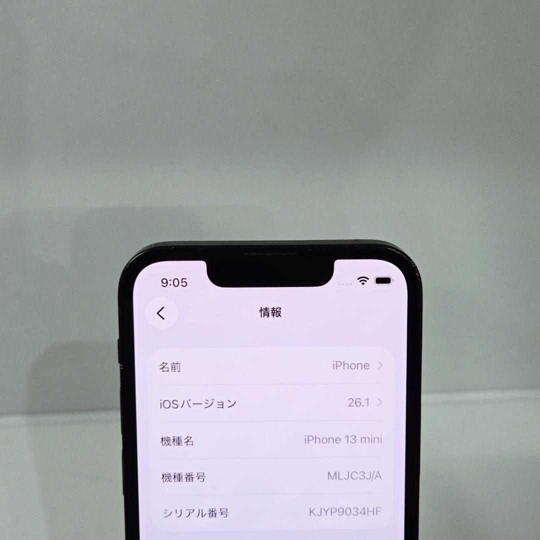 29 iPhone13mini ミッドナイト SIMフリー
