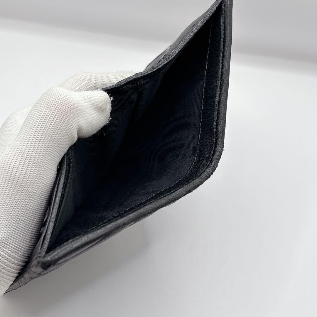 PRADA NAPPA IMPUNTURE二つ折り財布 キルティング