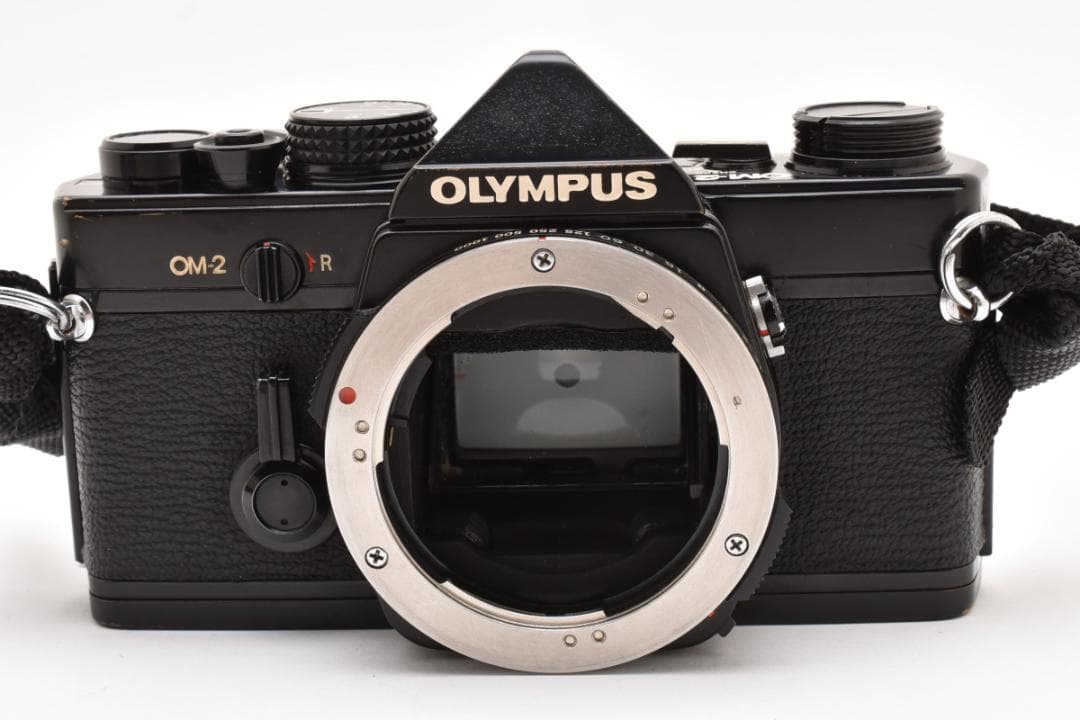 良品 OLYMPUS オリンパス OM-2 ブラック モルト新品交換済 M640