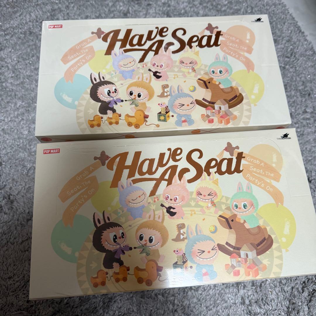 ラブブ ハブアシート labubu have a seat アソート シュリンク