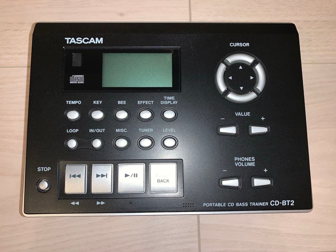 TASCAM CD-BT2 ポータブルCDプレーヤー