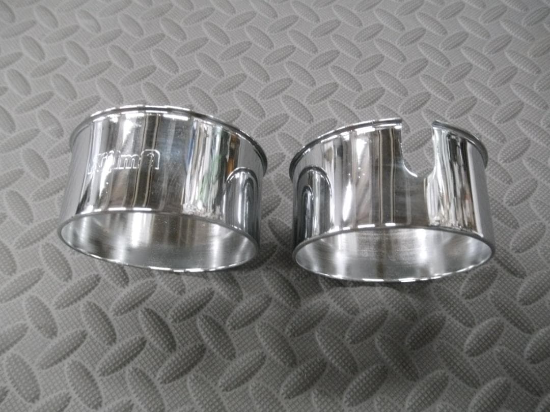 GS400 GS425 RG250 キジマ　刻印入り　廃盤品メッキメーターカバー