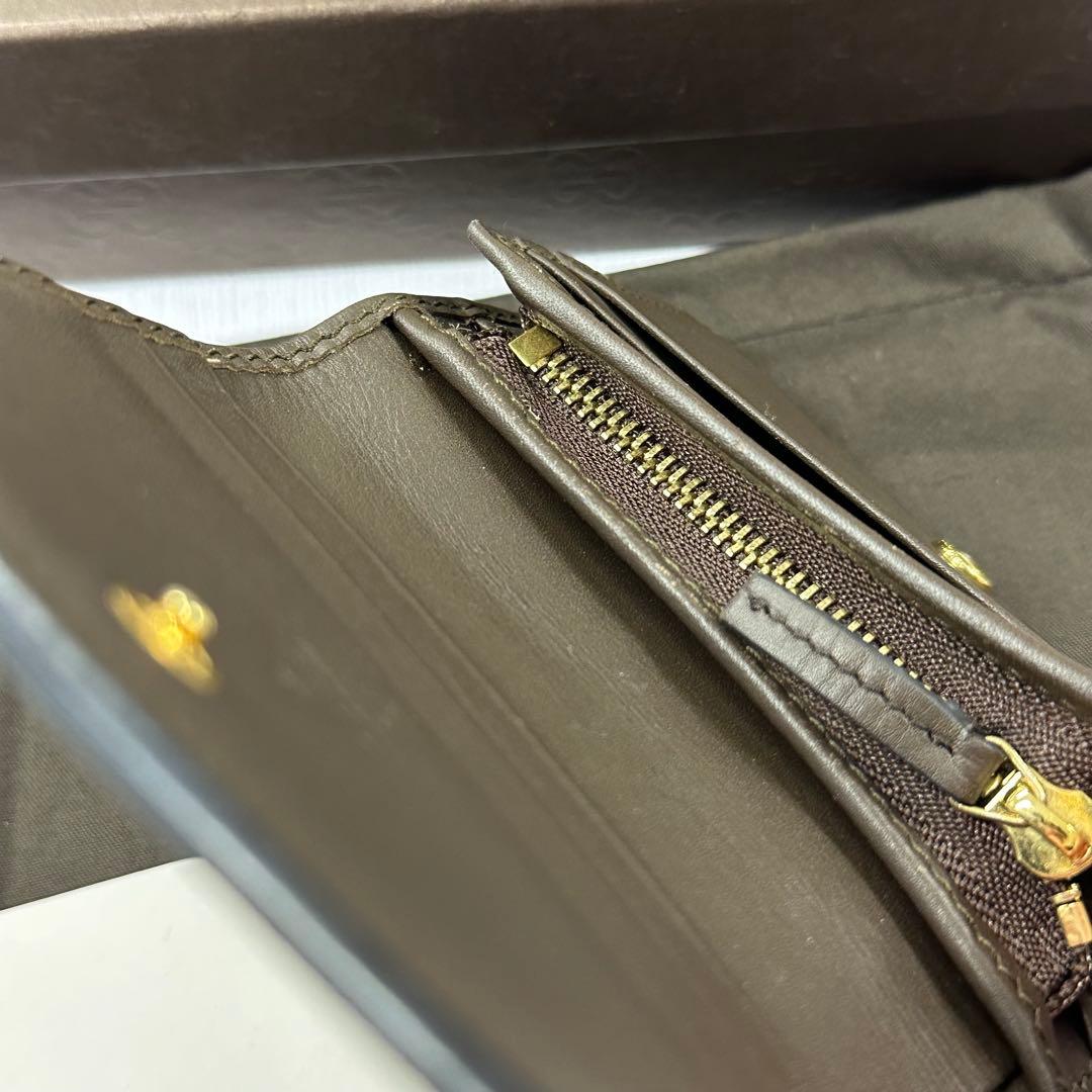 新品同様‼️ 現行　グッチ　GUCCI 財布　折り財布　GGスプリーム　コンパクト