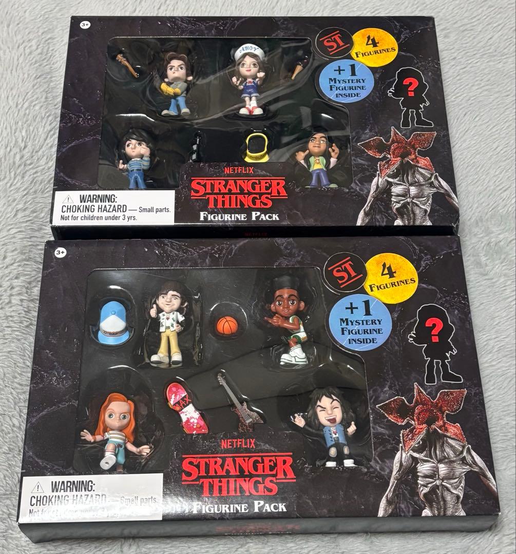 Stranger Things フィギュアパック 4体+1体
