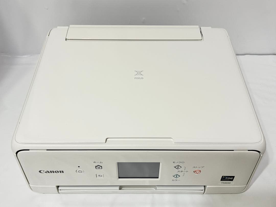 Canon インクジェット プリンター 複合機 PIXUS TS6030 WH