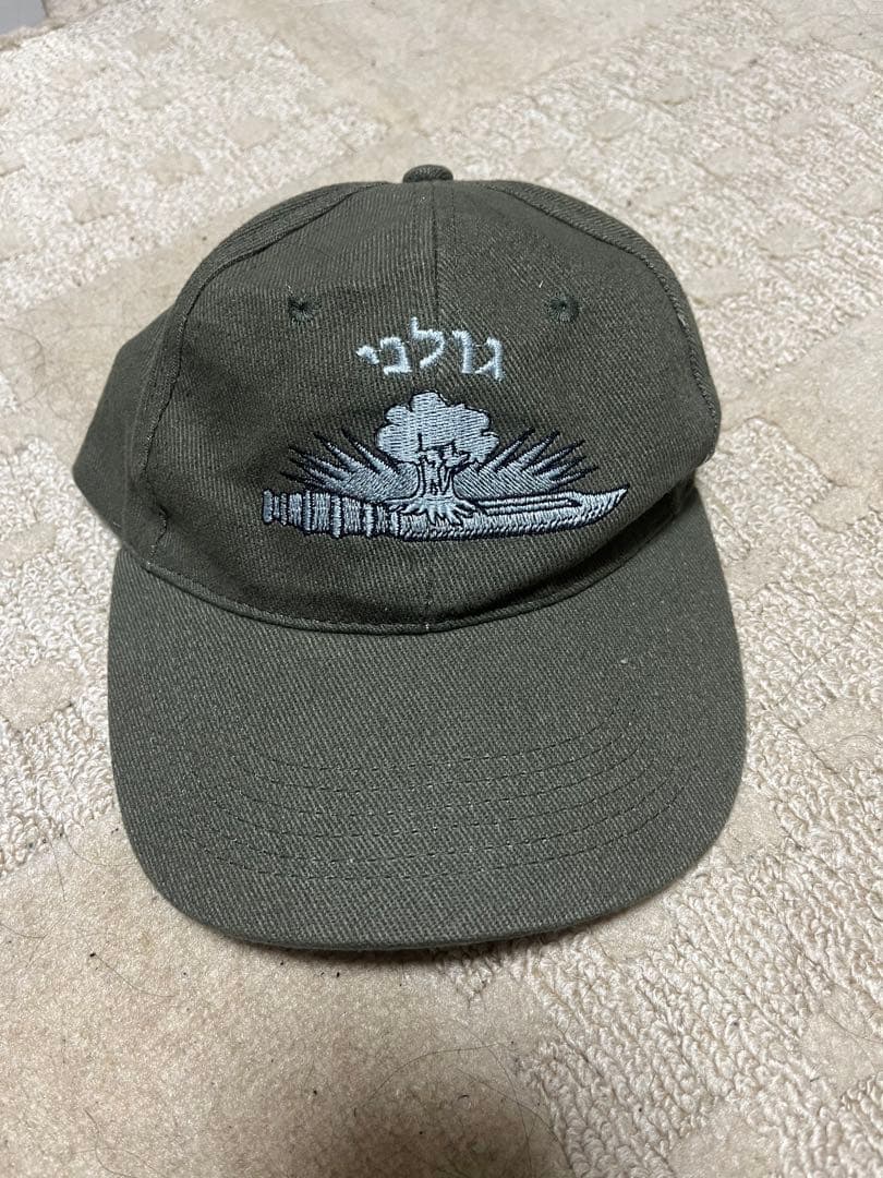 イスラエル軍　戦闘服上下　野球帽　ゴラニ旅団肩賞セット