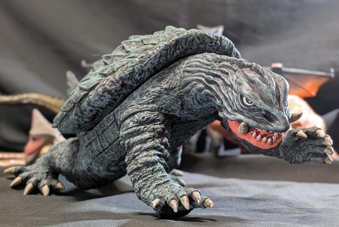 昭和ガメラ＆対戦怪獣（エクスプラス）ソフビフィギュア５体セット