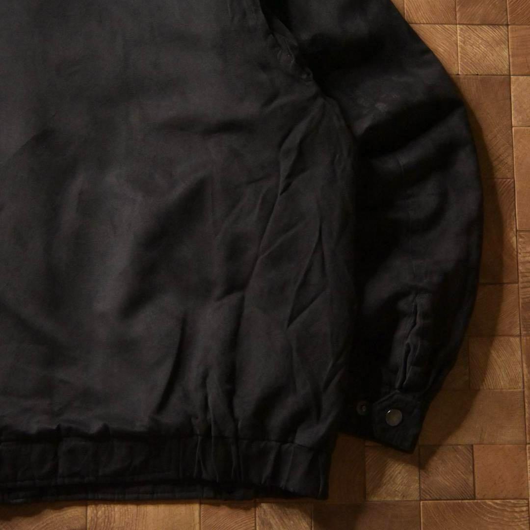 u*d様 Croft&Barrow　スエードタッチ　スイングジャケット　ブラック