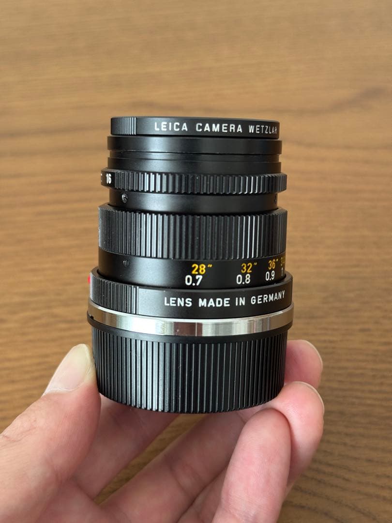 【極美品】LEICA SUMMICRON-M 50mm f2 2nd