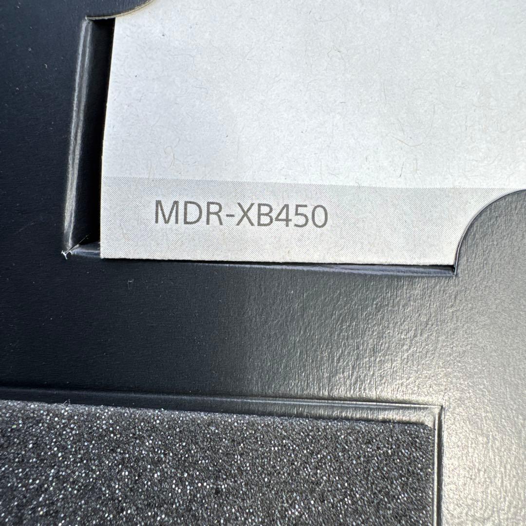 SONY MDR-XB450 EXTRA BASS ヘッドフォン