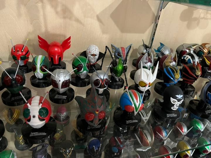 引退品　178個　仮面ライダー　マスクコレクション