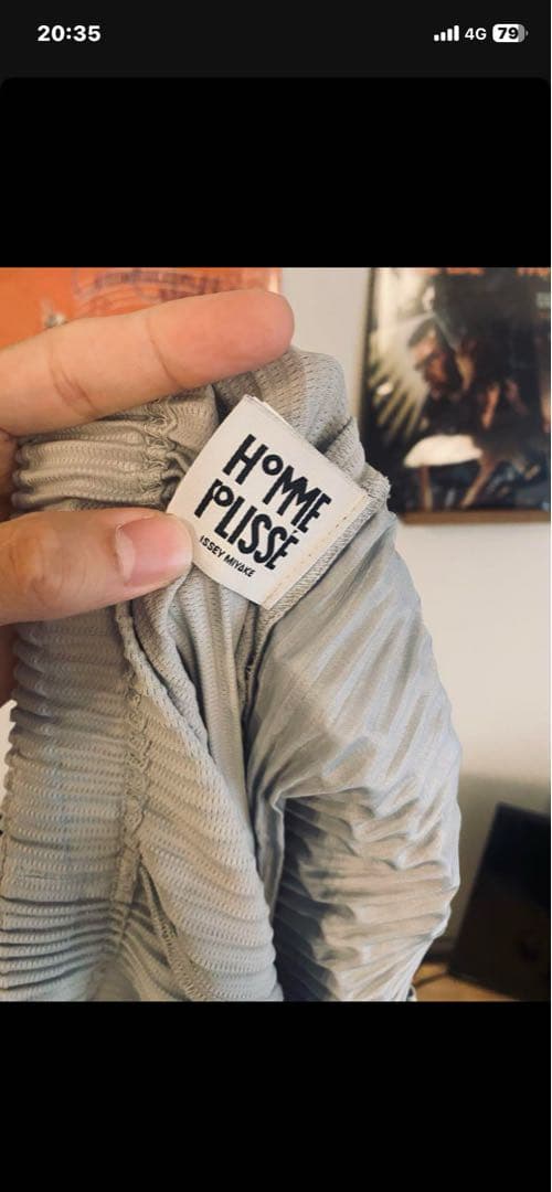 ジ*ロ様 ISSEY MIYAKEのプリーツパンツ ホワイト