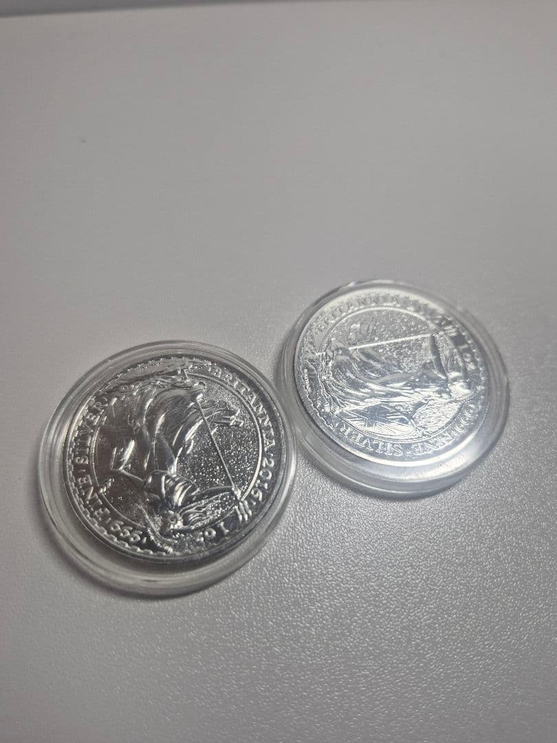 ブリタニア　銀貨　2016年