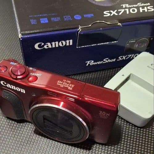 Canon PowerShot SX710 HS レッド 本体