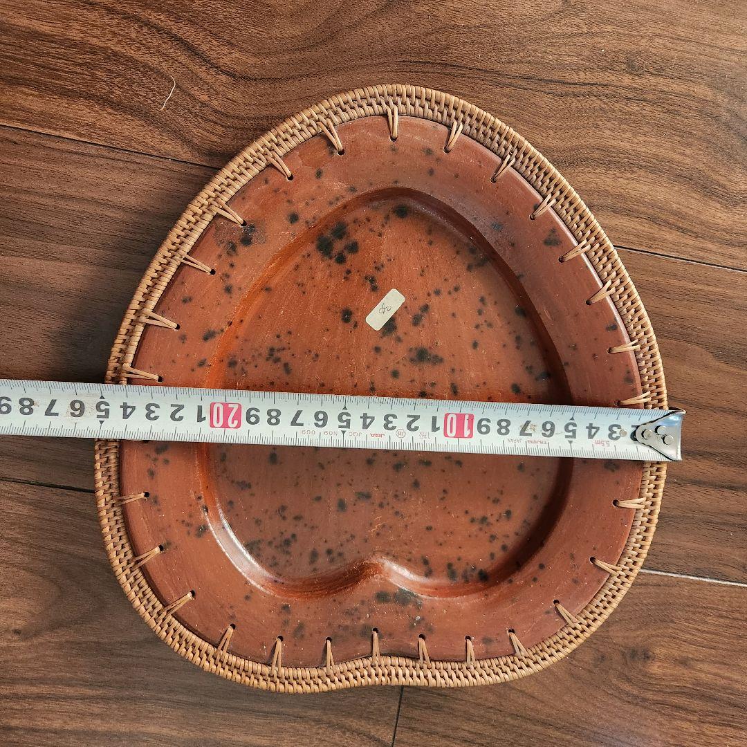 インドネシア　バリ島　ロンボク焼　４枚セット