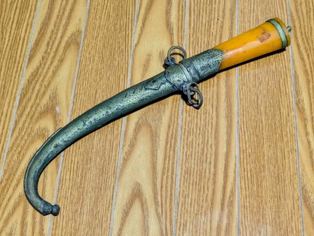 ハンドメイド モロッコナイフ モロッコ製ヴィンテージナイフ 約50年前の骨董品