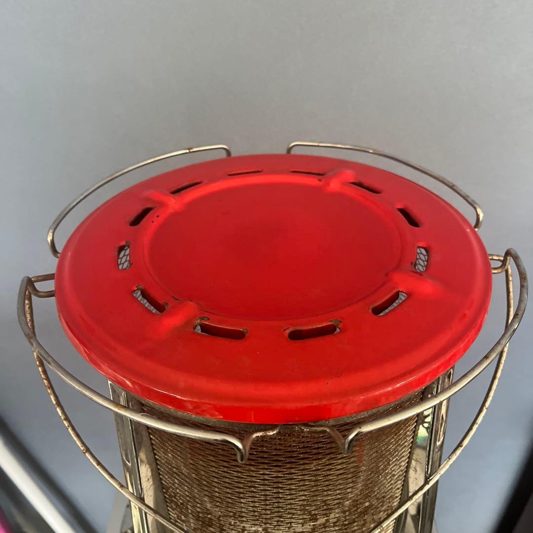 石油ストーブ ＫＳＰー１ 赤フジカ　昭和レトロ　（動作未確認）現状品