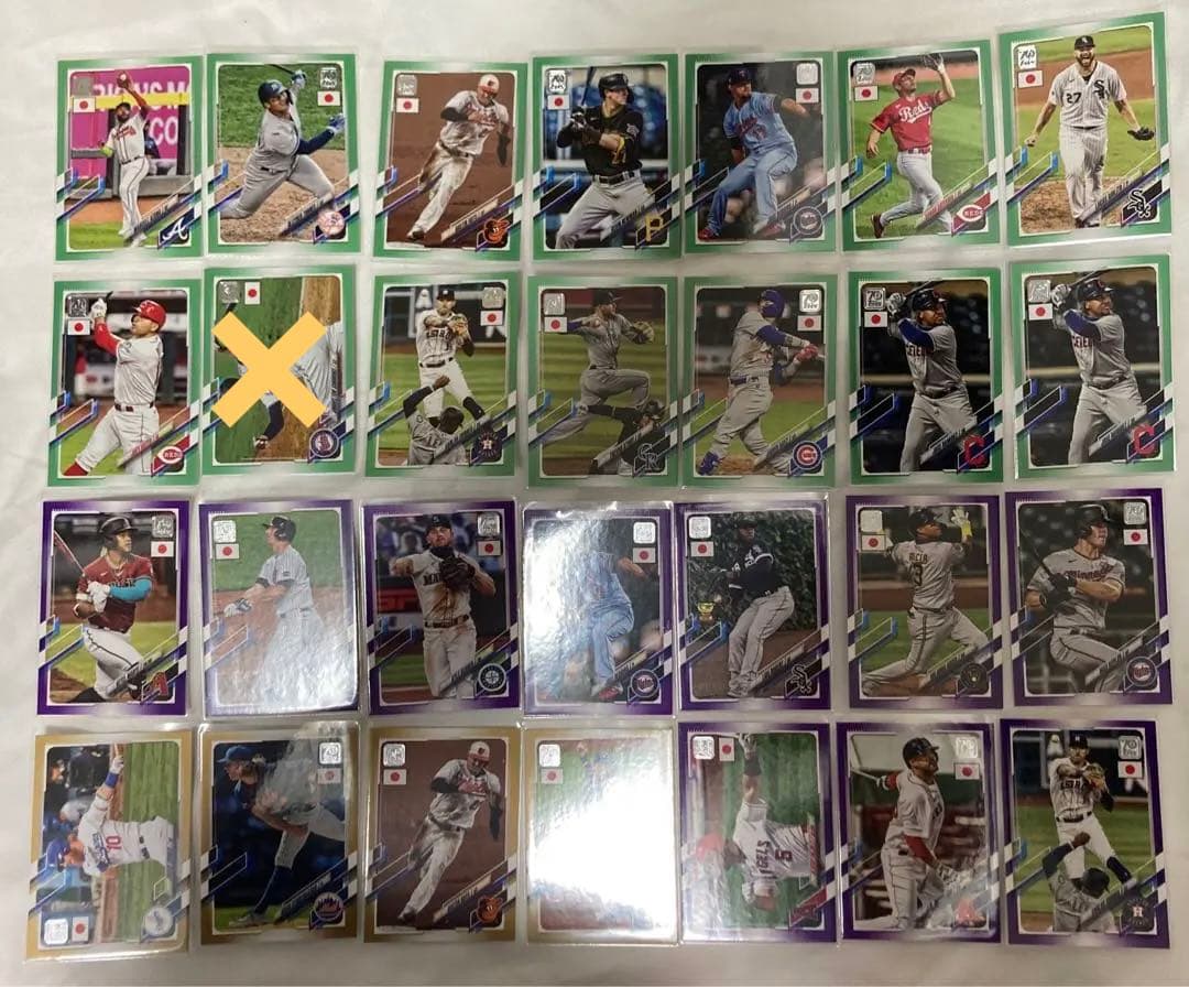 Topps JAPAN edition 2021 シリアル パラレル 27枚