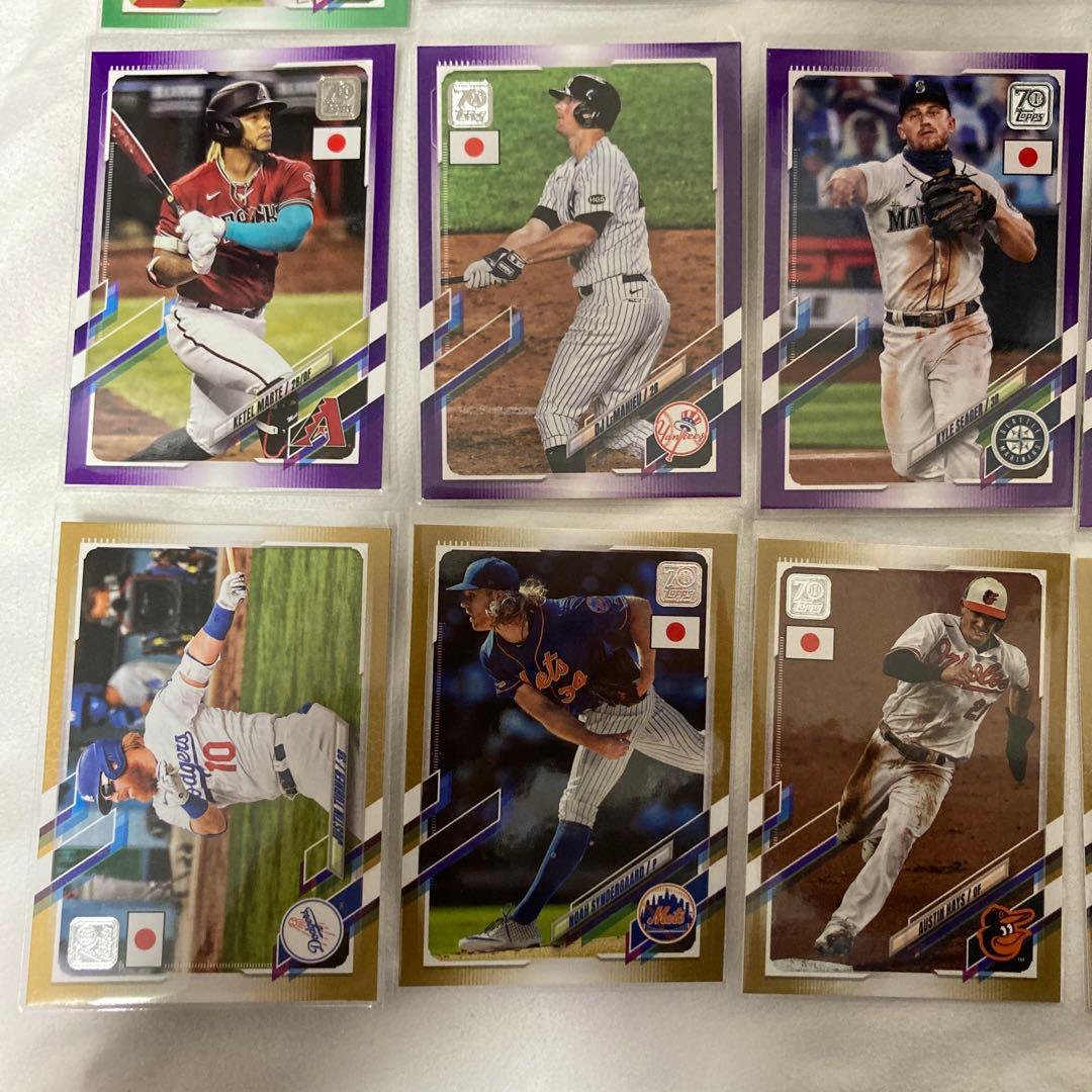 Topps JAPAN edition 2021 シリアル パラレル 27枚