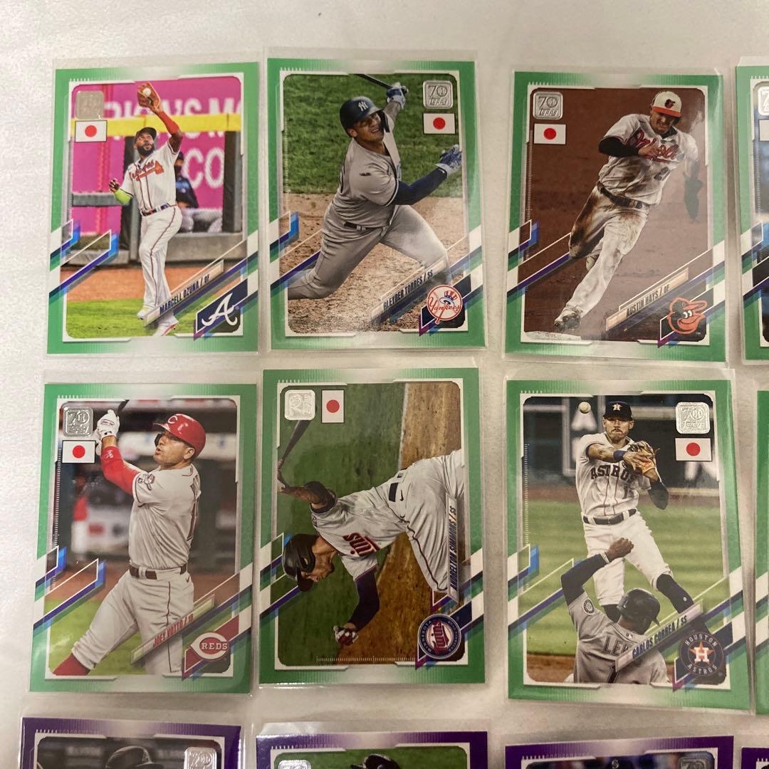 Topps JAPAN edition 2021 シリアル パラレル 27枚