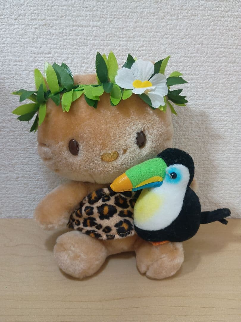 8/12 レア　ハローキティ　ガングロ　日焼け　ヒョウ柄　サマー　2002