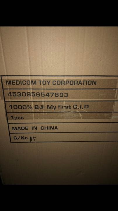 1000% be@rbrick my first ベアブリック