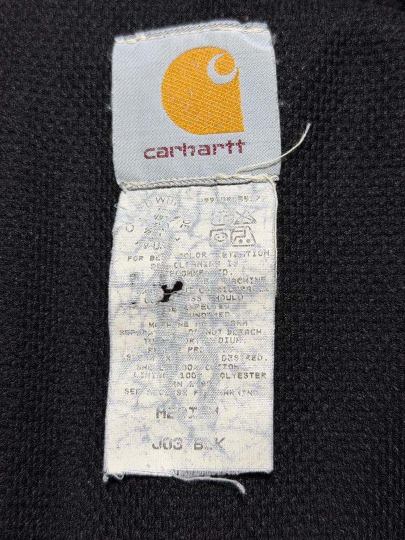 ‼️希望90sカーハートアクティブジャケットJ03ブラックUSA製