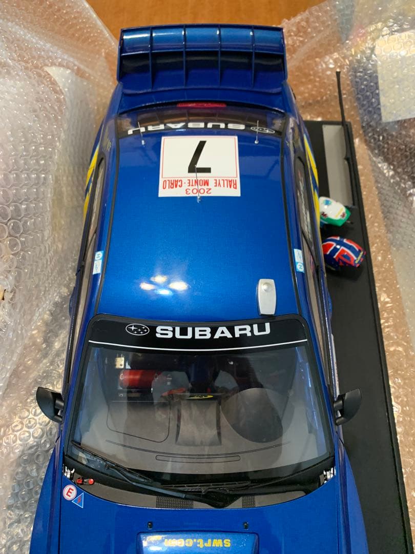 た*か様 アシェット　スバルインプレッサをつくる　完成品　ギミック動作確認済み