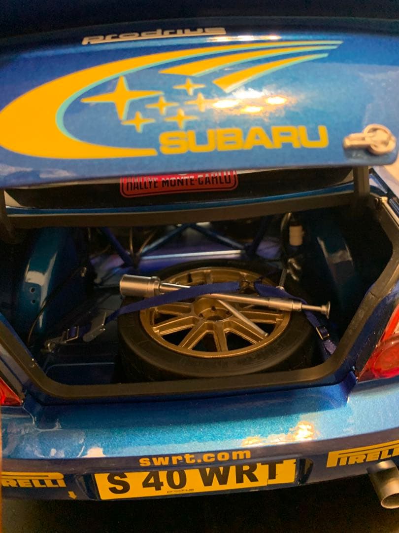 た*か様 アシェット　スバルインプレッサをつくる　完成品　ギミック動作確認済み