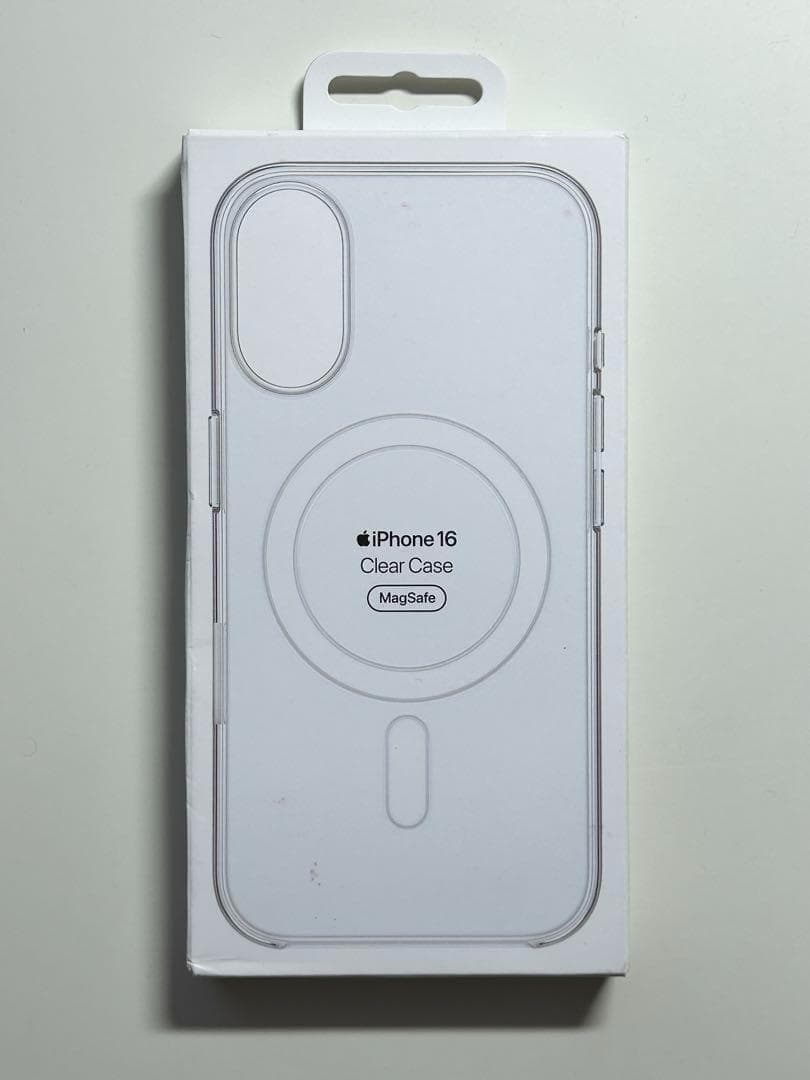 【新品】純正 iPhone 16 クリアケース②二つセット